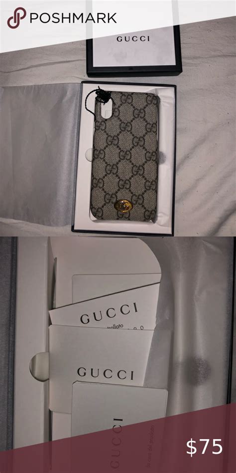 iphone x gucci|authentic gucci phone case.